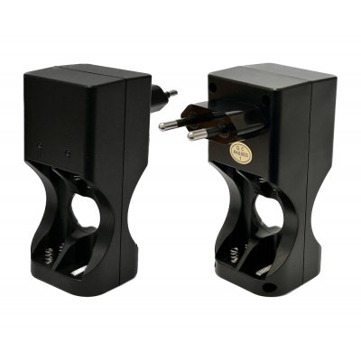 Cargador de baterías R6 AA y R3 AAA - Enchufable a 230V AC | Compacto y fácil de usar