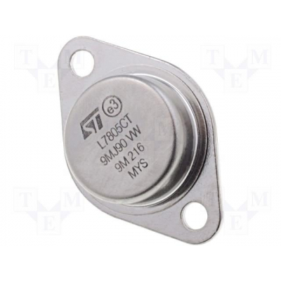 Regulador Tension L7805 5V Positivo TO3 L7805