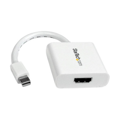Adaptador mini dp a hdmi startech macho - hembra - blanco