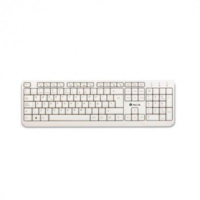TECLADO NGS WIRED SPIKE BLANCO