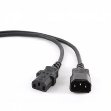 Gembird PC-189-VDE-3M cable de transmisión Negro C14 acoplador