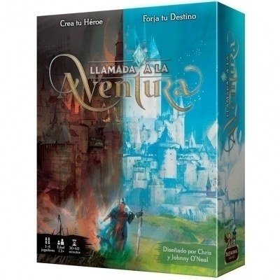 Juego de mesa asmodee llamada a la aventura pegi 13