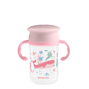 Taza 360º con asas 300ml Deep Sea Rosa