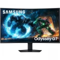 Monitor gaming Samsung Odyssey G7 G75F S37FG750EU, 37 pulgadas, 4K UHD, VA, 165 Hz, 1 ms, curvo, altura regulable, VESA DisplayHDR 600, HDMI, negro