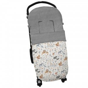 2024 Saco Silla Selva Gris Dydados London Estampado Pelo Gris