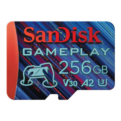 Tarjeta memoria micro secure digital 256gb sandisk gameplay uhs - i u3