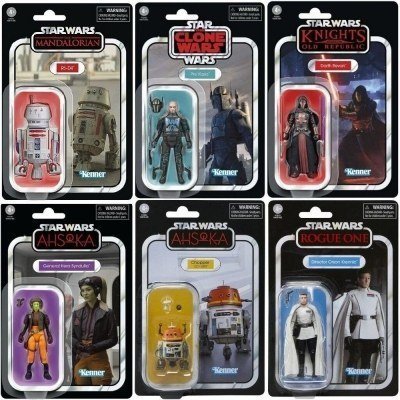 Surtido de 8 figuras hasbro star wars the vintage collection