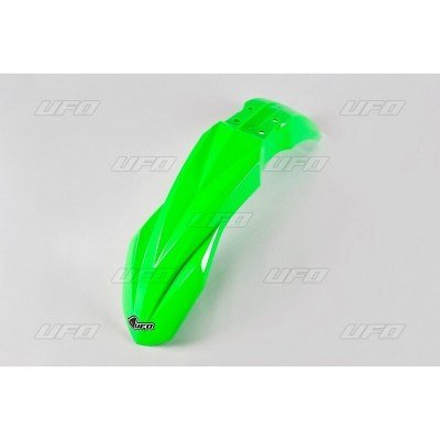 Guardabarros delantero UFO Kawasaki verde fluor KA04748#AFLU