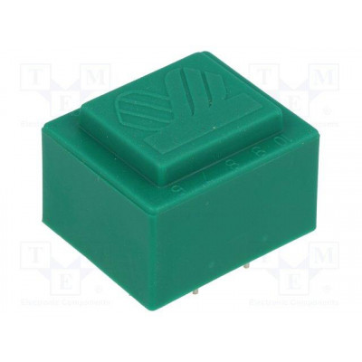 Transformador Encapsulado salida 18Vac 1,5VA entrada 230Vac