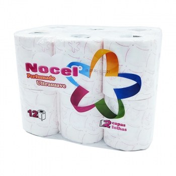 Nocel Papel Higiénico Perfumado 2 Capas 12 Rollos