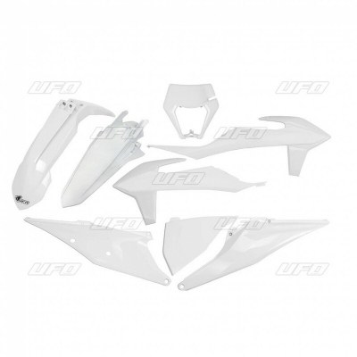 Kit plástica UFO blanco KTM EXC/EXC-F KTKIT527@042