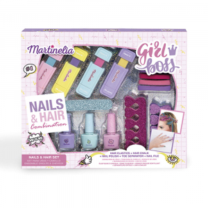 SUPER GIRL HAIR & NAILS LOTE 16 pz