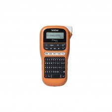 Impresora de etiquetas brother termica directa color 180 x180dpi TZe qwerty negro naranja PTE110VPUR1