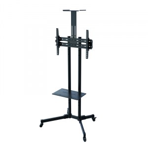 Soporte suelo orientable Tooq FS1470M-B, con ruedas, para pantallas de 37