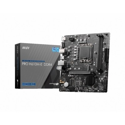 Msi Placa Base Pro H610M-E DDR4 mATX LGA1700