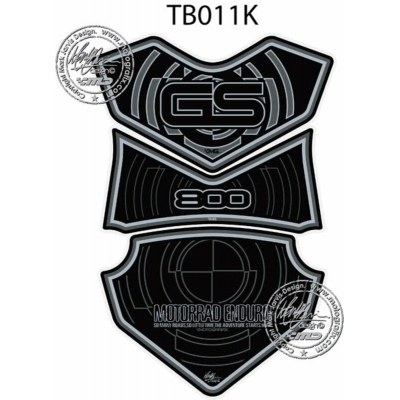 Protector de depósito Motografix F800GS Negro/Gris TB011K