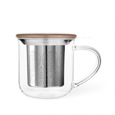 Taza te viva scandinavia minima eva infuser 400ml powder browm