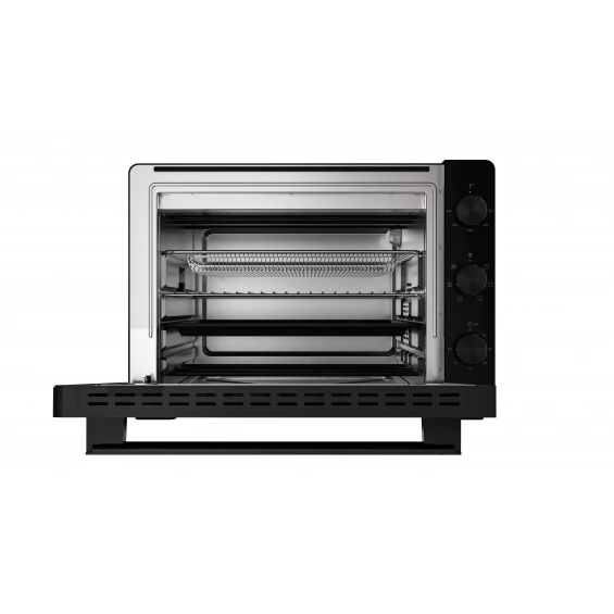 Mini horno de sobremesa Teka FSO 466 AirFry, 46 L, convección, 6 funciones, 1800 W, Full Black - imagen 4