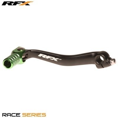 Pedal de cambio RFX Race (negro/verde) - Kawasaki KXF450 FXGP2130055GN