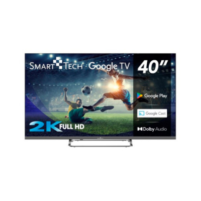 Tv smart tech 40 pulgadas google tv 2k dolbi audio chromecast