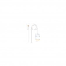 CABLE NANOCABLE MINI DISPLAYPORT MACHO A DVI MACHO 5M BLANCO 10.15.4205