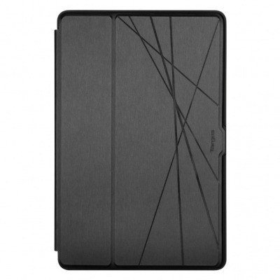 Targus Click-In - Funda con tapa para tableta - poliuretano termoplástico (TPU) - negro - 12.4 - para Samsung Galaxy Tab S7 FE, Tab S7+