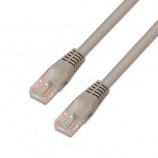 Aisens Latiguillo RJ45 CAT.6 UTP 2.0m Gris Cobre