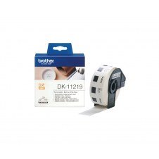 ETIQUETAS BROTHER DK11219 CIRCULARES 12mm 1200UD