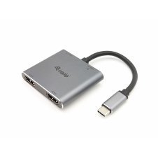 Equip HUB de interfaz USB 3.2 Gen 1 (3.1 Gen 1) Type-C 5000 Mbit/s Plata