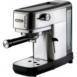 Cafetera Expresso Ariete 1380, 15 bar, EXPRESS, con brazo, inox