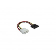DeLOCK Cable Power SATA HDD > 4pin male â?? straight 0,12 m