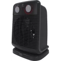 Calefactor vertical oscilante S&P TL-39 VM, 2.000 W, IP-21, negro