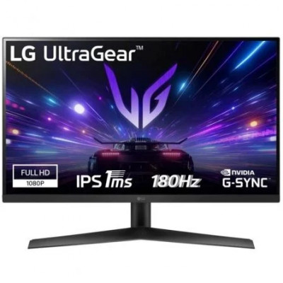Monitor Gaming LG UltraGear 27GS60F-B 27/ Full HD/ 1ms/ 180Hz/ IPS/ Negro
