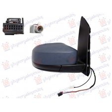 RETROVISOR ELECTRICO CALEFACTABLE PLEGABLE IMPRIMADO(CON ANTENA)(CONVEXO)