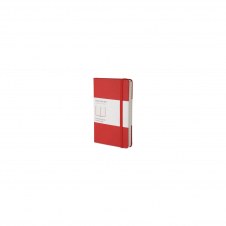 CUADERNO MOLESKINE DE BOLSILLO DE RAYAS TAPA DURA ROJO MM710R