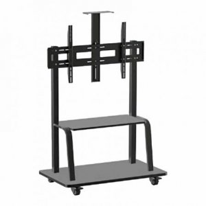 Carro TV con ruedas Approx appISSTD, 60-100 pulgadas, hasta 100 kg, VESA 900 x 600 mm, negro