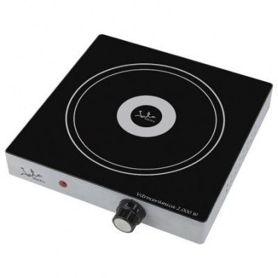 PLACA DE INDUCCIÓN JATA V139 - 2000W - Ø180MM - TERMOSTATO REGULABLE - CUERPO METÁLICO - PROTECCIÓN SOBRECALENTAMIENTO