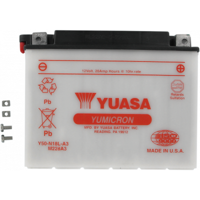 Batería estándar YUASA Y50-N18L-A3(DC)