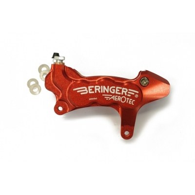 Pinza de freno de 6 pistones Aerotec® Izquierda. Color ROJO. (KT13AR) KT13AR-S