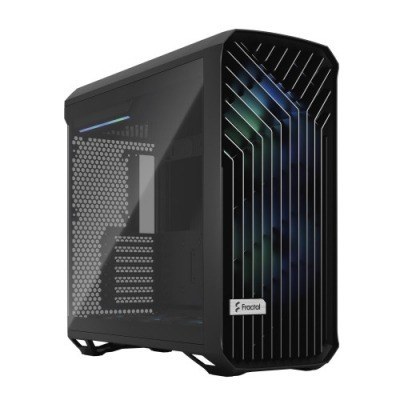 Fractal Design Torrent RGB - Tour - ATX étendu - panneau latéral fenêtré - pas d'alimentation (ATX) - noir - USB/Audio ( Compos