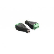 DeLOCK 65457 cambiador de género para cable 3.5mm 4pin Negro, Verde