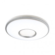 Plafon Perote 60w 3000-4000-6500k Blanco/Plata 5880lm 8x49x49cm C/remoto Y Reg.intensidad