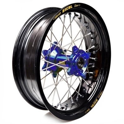 Rueda completa Haan Wheels aro negro 17-4,25 buje azul 1 26007/3/5 1 26007/3/5