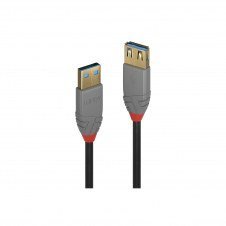Lindy 36763 cable USB 3 m USB 3.2 Gen 1 (3.1 Gen 1) USB A Negro
