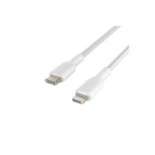 Cable Belkin de conector Lightning macho/USB C macho 1 m Blanco