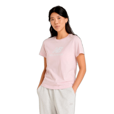 Camiseta NEW BALANCE SE JR LOGO TEE WT41502 RSG Rosa