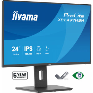 ProLite XB2497HSN-B1 pantalla para PC 60,5 cm (23.8) 1920 x 1080 Pixeles Full HD LED Negro