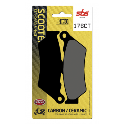 CT Scooter Carbon Tech Organic Brake Pads SBS 176CT