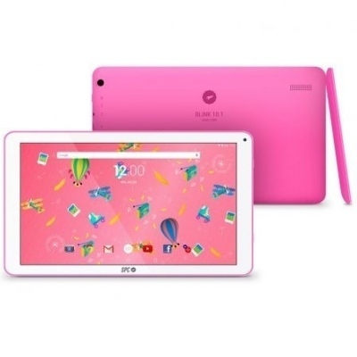 TABLET SPC BLINK 10.1 ROSA - QC A53 1.3GHZ - 1GB DDR3 - 8GB - 10.1/25.65CM IPS HD - CAM 2MPX/VGA - WIFI - BT 4.0 - BAT 5000MAH - ANDROID 7