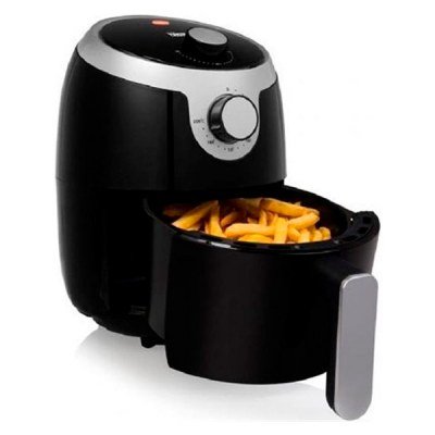 Freidora por Aire / Sin Aceite Tristar FR-9006PR Mini/ 1000W/ Capacidad 1.8L